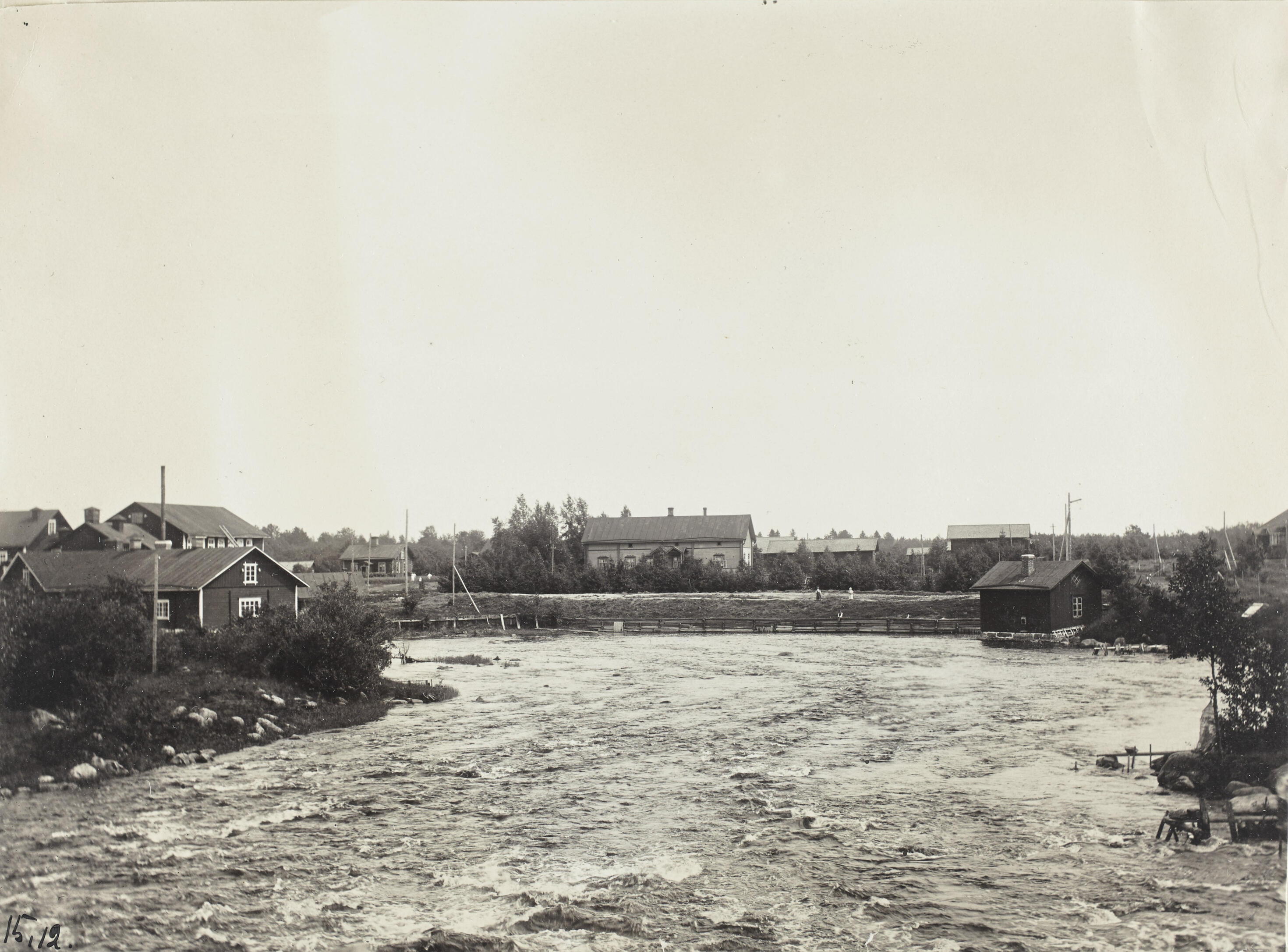 Siikakosken tehdas vuonna 1907 Siikakosken tehdas